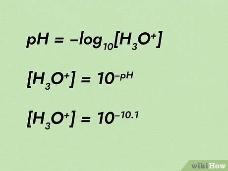 Formula For Determining Ph