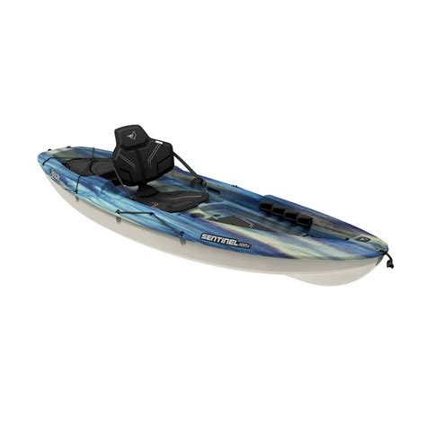 Pelican Sentinel 100x Exo Sit On Top Kayak Recreational One Person