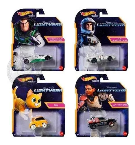 Set C Completo Disney Pixar Lightyear Hot Wheels Parcelamento Sem Juros