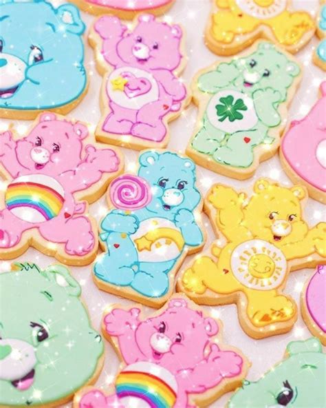 Pin By Marcia Bratkoski On Biscoitos Care Bears Birthday Party Care