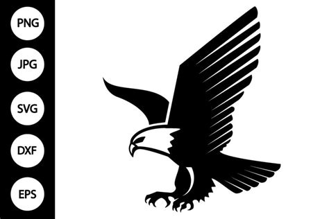 Silhouette Eagle SVG (2967655)