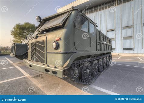 Tracked Artillery Tractor Royalty Free Stock Image CartoonDealer