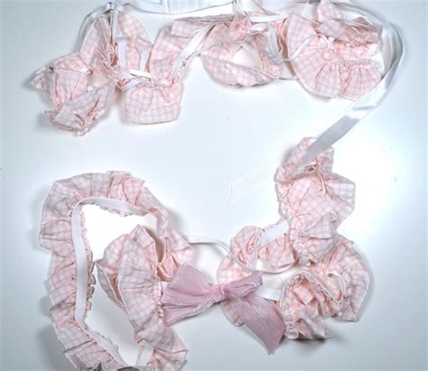 Pink Cute Lingerie Set Lolita Lingerie Cosplay Uniform Birthday Gift Best Gift For Her Etsy