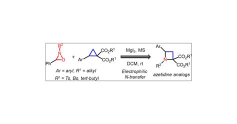 Ring Expansion Of Donor Acceptor Cyclopropane Via Substituent Controlled Selective N Transfer Of