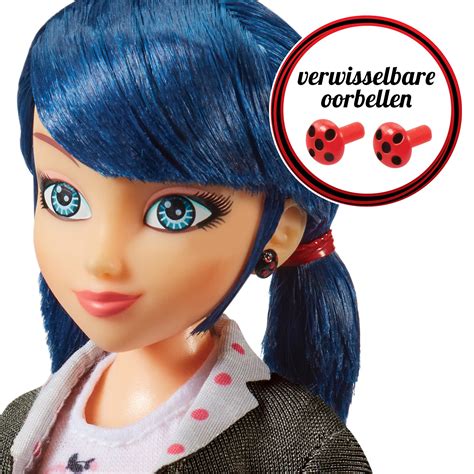 Miraculous Tales Of Ladybug And Cat Noir Marinette To Ladybug Secret Superhero Fashion Doll