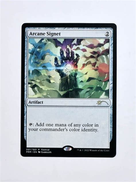 Arcane Signet 001 Holo From 30th Anniversary Misc Promos P30m Mtg