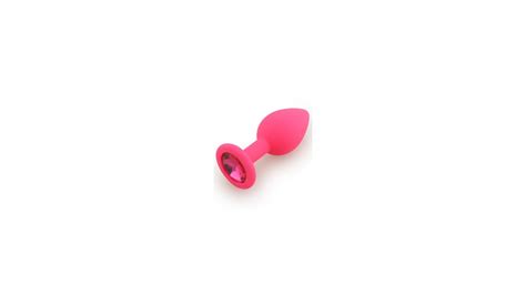 Plug Anal Silicone Bijou Rose Achetez Plug Anal Bijou Pas Cher