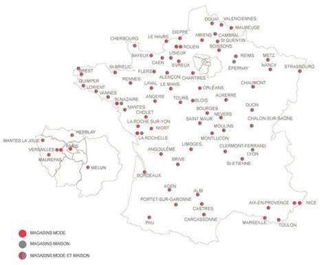 IKEA Stores In France Map