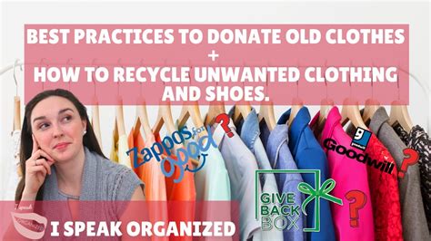 Best Practices To Donate Old Clothes How To Recycle Unwanted Clothing