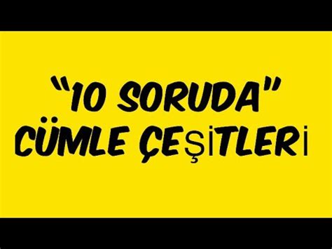 C Mle E Tler Soruda Youtube