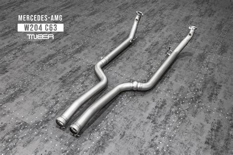 Mercedes AMG W204 C63 TNEER Performance Exhaust System Eldens Autobahn