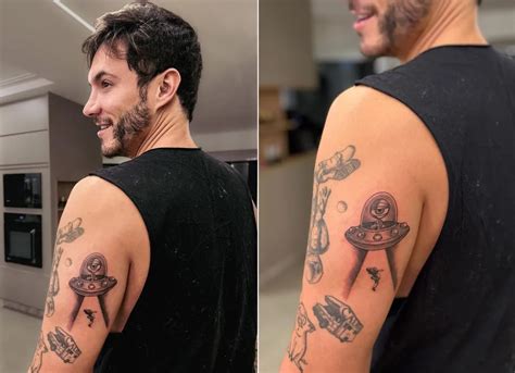 Eliezer Exibe Tatuagem Em Homenagem Ao Big Brother Brasil Veja Mh