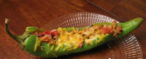 Stuffed Green Chili Peppers Stuffed Peppers Green Chili Peppers