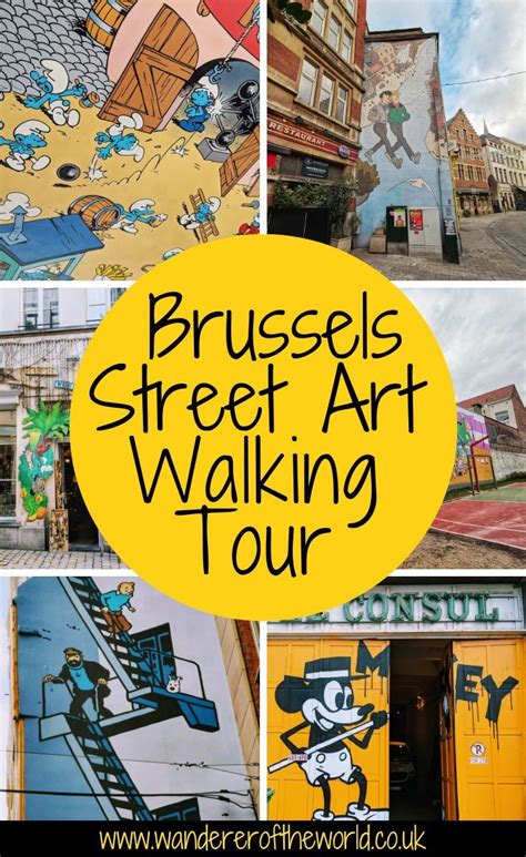 Brussels Street Art Comic Strip Self Guided Walking Tour Artofit