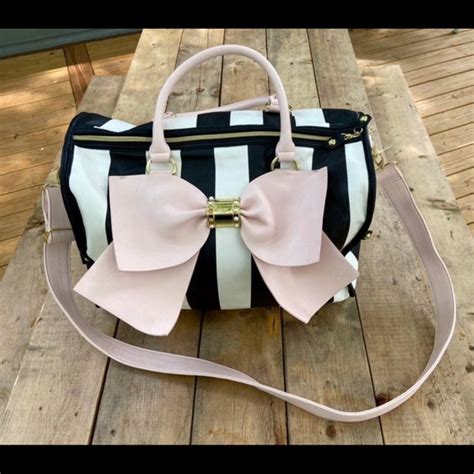 Betsey Johnson Other Iso Betsey Johnson Bow Weekender Iso Poshmark