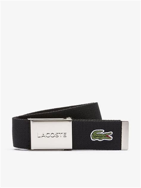 Lacoste Webbed Belt Black Very