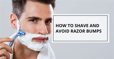 How To Shave And Avoid Razor Bumps Razor Bumps Shaving Shaving Bumps