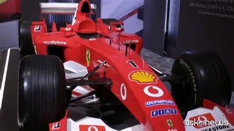 La Ferrari Di Schumacher Del All Asta Per Mln Di Dollari