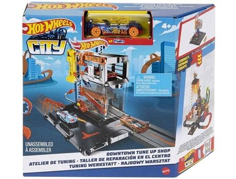 Carrinho HOT WHEELS HOT WHEELS City Taller Mecanico De Coches Idade Minima Anos Worten Pt