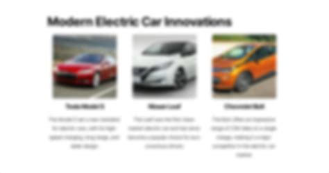 Solution The History Of Electric Cars Past And Future Studypool