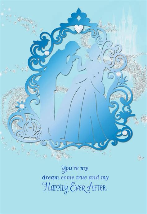 Cinderella My Dream Come True Anniversary Card Greeting Cards Hallmark