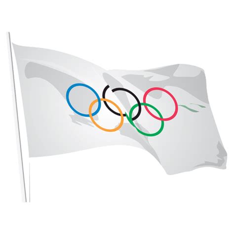 Olympic Flag Symbol Emblem Transparent PNG