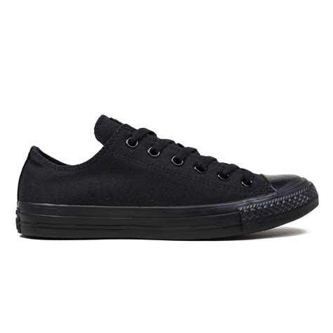 Converse Chuck Taylor All Star Ox Black Monochrome Consortium