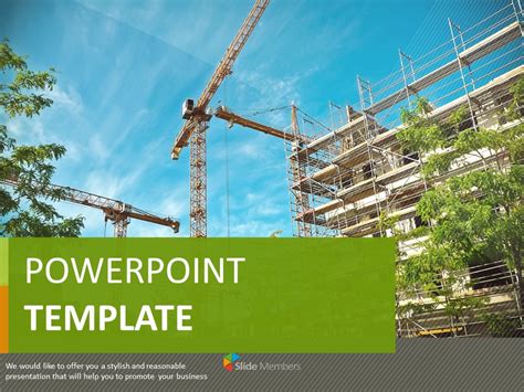 Building Construction - Free Google Slides Template