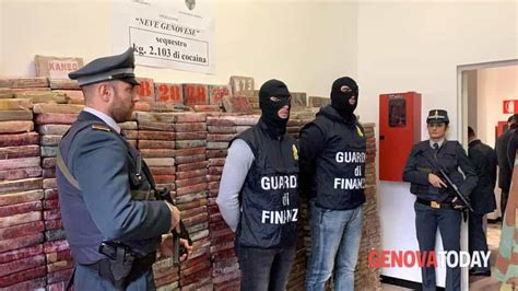 Operazione Neve Genovese Sequestro Record Di Cocaina