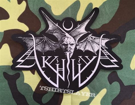 Akhlys "Logo" Official Woven Back Patch | TShirtSlayer TShirt and ...