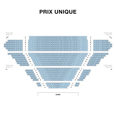 Plan De Salle Th Tre De Beausobre Morges