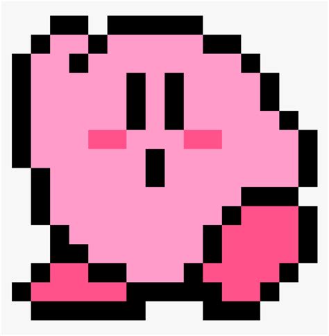 Transparent Kirby - 8 Bit Kirby, HD Png Download - kindpng