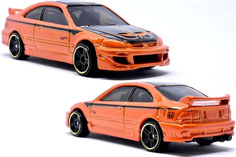HONDA 70th AnniversaryよりCIVIC SI EK EM1 のレビューホットウィールで初めてのホンダ車 Hot Wheels 情報まとめ ホットウィール