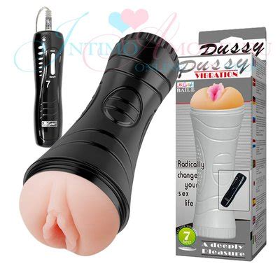 Реалистичная вибровагина Pussy vibration в колбе 7 реж 23 7см купить