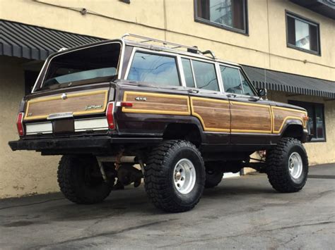 1989 Jeep Grand Wagoneer 4x4 off-road lifted Nice!! Custom - Classic ...