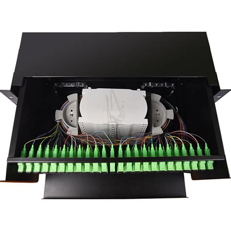 Odf 144 Core Black Optical Fiber Distribution Frame