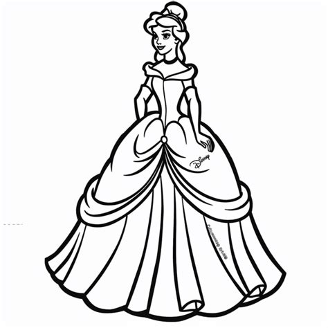 Desenhos De Princesas Para Colorir Grátis Desenhos Para Colorir