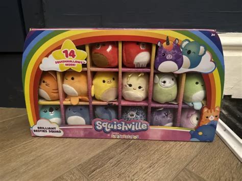 Squishville Catsquishmallows Sqm0252 Brilliant Besties Multipack 2