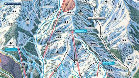 Stratton Mountain Ski Trail Map