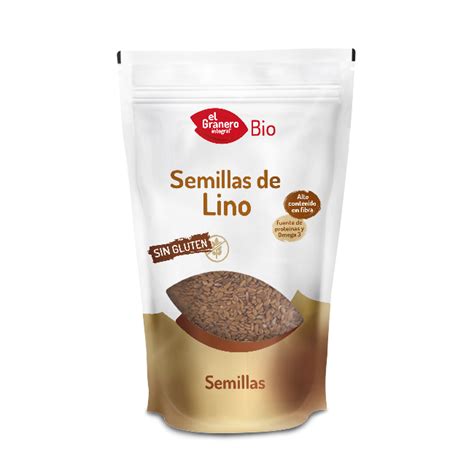 Semillas De Lino Bio El Granero G En Biosano