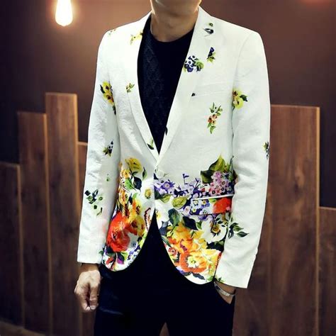 Mens Floral Blazer Mens Fashion Blazer Floral Menswear