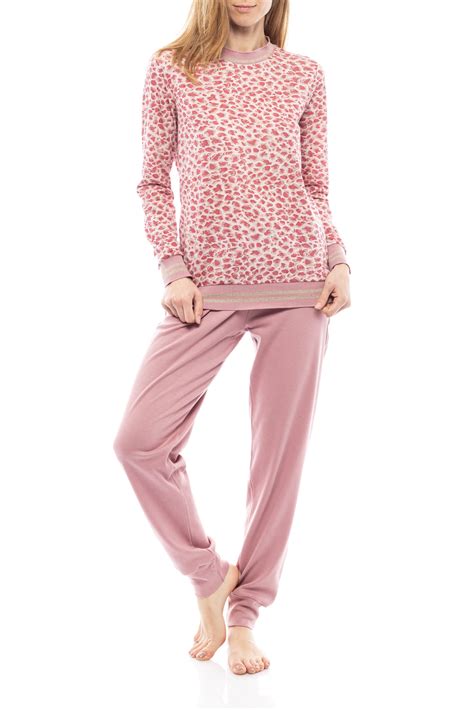 Γυναικεία Πυτζάμα Pink Label Animal print Ροζ lingerie shop gr