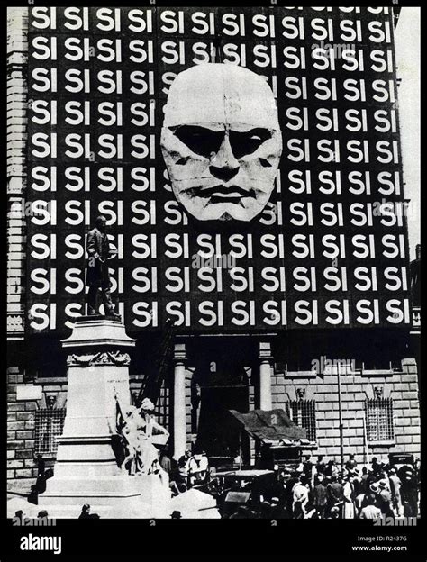 Affiche Représentant Benito Mussolini 1883 28 Avril 1945 Italien