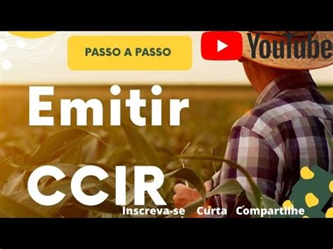 Como Emitir O Certificado De Cadastro Do Im Vel Rural Ccir Passo A