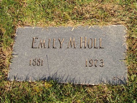 Emily Matilda Holtkamp Holl Memorial Find A Grave