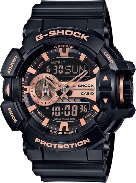 Casio Xl G Shock Quartz Sport Watch With Plastic Strap Model Ga