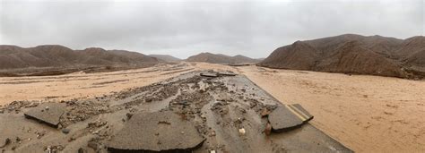 La inundación en el Valle de la Muerte un evento que puede ocurrir