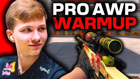 CSGO PRO AWP WARMUP ROUTINE YouTube