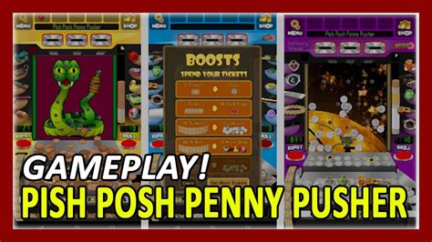 Pish Posh Penny Pusher Gameplay Walkthrough Android Youtube