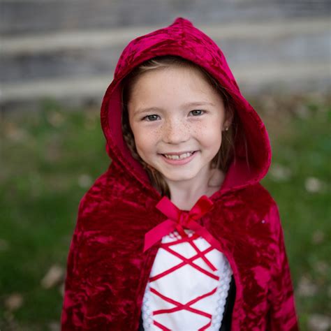Disfraz Capa Caperucita Roja de 7 a 8 años de Great Pretenders en Minikidz